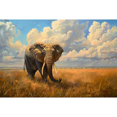 Elephant Wall Canvas